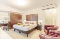 Posteľ alebo postele v izbe v ubytovaní Hotel Hambros - Il Parco in Villa Banchieri