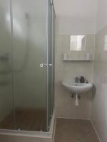 Koupelna v ubytování Apartmán Krkovička