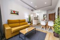 The floor plan of Soho Apartments