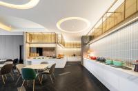 Restaurace v ubytování Atour X Hotel Shanghai International Tourism and Resort Safari Park