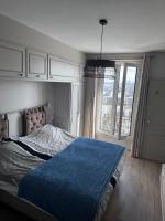 Posteľ alebo postele v izbe v ubytovaní Spacieux appartement à 50m du Sacre Coeur - Magnifique Vue