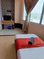 The Patioz Boutique Hotelにあるベッド