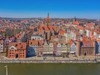 Výhľad na mesto Gdansk alebo výhľad na mesto priamo z apartmánu