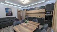 Kuchyň nebo kuchyňský kout v ubytování Apartment DEVA