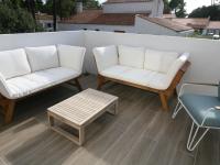 Plán poschodí v ubytovaní Villa avec piscine chauffée proche plage, WiFi, billard et garage à La Tranche-sur-Mer - FR-1-22-333