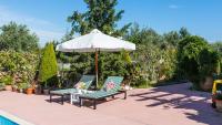 A garden outside Villa Elli