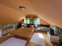 Posezení v ubytování LOFT Natalya Gold