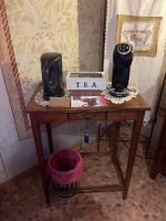 Coffee and tea making facilities at La Casa sul Lungarno