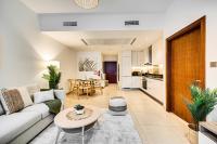 Posezení v ubytování Amazing 1 BD in Marina Gate 2 Dubai Marina