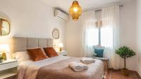 Postel nebo postele na pokoji v ubytování Villa Martín de Frigiliana by Ruralidays