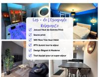 Plán poschodí v ubytovaní Escapade Relaxante - Spa - Jacuzzi - Sauna - Privés
