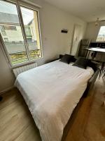 Posteľ alebo postele v izbe v ubytovaní Escapade Relaxante - Spa - Jacuzzi - Sauna - Privés
