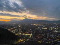 Widok z lotu ptaka na obiekt Prizren City Apartment