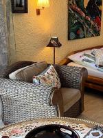 Postel nebo postele na pokoji v ubytování Kleines Ferienhaus in La Matanza De Acentejo