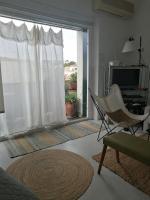 Posezení v ubytování vacances à Cadaques