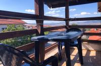 Balkón nebo terasa v ubytování Alpin Guest House