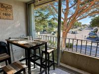 Balkon lub taras w obiekcie Studio cabine à 400m de la mer avec piscines, parking privé et loggia - Argelès-sur-Mer - FR-1-225-768