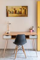 Plán poschodí v ubytovaní Great 35 sq m Studio on 1st floor in bohemian Psyri in Athens' historic center-In Vivo Apartments