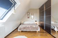 Katil atau katil-katil dalam bilik di Villa - Bord de mer - Penmarch
