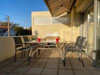Plán poschodí v ubytovaní Charmant T2 à 350m de la plage avec terrasse et garage à Royan - FR-1-539-44
