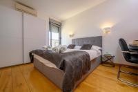 Postel nebo postele na pokoji v ubytování Luxury apartment Eni on the West Coast