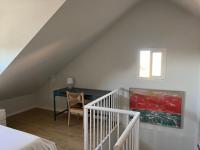Postel nebo postele na pokoji v ubytování Casa en el Puerto de Santa Maria Solo familias o grupo mayores de 25 años