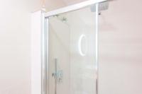 A bathroom at Montellino's Suite Oro