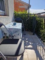 Balkón alebo terasa v ubytovaní APARTMAN J&M