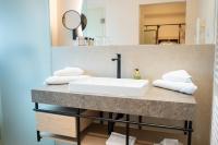 Koupelna v ubytování Hotel Schachner