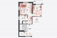 The floor plan of Apartment in Bramberg am Wildkogel with barbecue