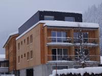 Majestic apartment in Kl sterle with sauna on the Arlberg Met Terras om vinteren
