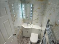 Koupelna v ubytování Modern En-suite Doubles in Boston Town Spacious & Contemporary Rooms