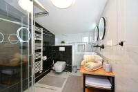 Koupelna v ubytování Apartments Radeljić