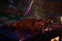 Gril dostupný pro hosty v vily