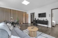 TV a/nebo společenská místnost v ubytování Hotel U Krále Jiřího