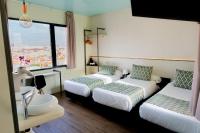 Postel nebo postele na pokoji v ubytování Hostal Charlotte-Gran Vía