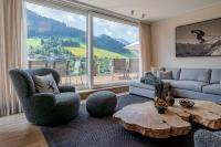 Widok na góry z tego aparthotelu