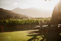 Naturlandskabet i nærheden af villaen