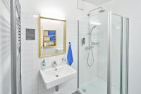 Koupelna v ubytování Apartmán Krásná Lípa č. 1