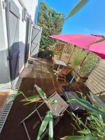 Patio nebo venkovní prostory v ubytování Casa Baia Hendaye