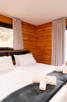 Haka House Aoraki Mt Cookにあるベッド