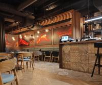 En restaurant eller et andet spisested på Apartamenty BalticON Kasprowicza parking inclusive