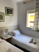 Postel nebo postele na pokoji v ubytování Apartamento con Feng Shui