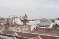 Výhľad na mesto Budapešť alebo výhľad na mesto priamo z apartmánu