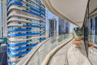 Balkón nebo terasa v ubytování RH- Downtown Delight, spacious 01BR near Dubai Mall & Burj Khalifa, RP Heights