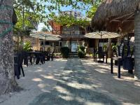 Bygningen som resortet ligger i