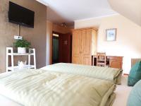 Posteľ alebo postele v izbe v ubytovaní Ferienwohnung Stoff