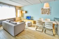 TV a/nebo společenská místnost v ubytování Apartmán Krásná Lípa č. 1