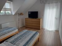 Posteľ alebo postele v izbe v ubytovaní Holiday Home Mierki