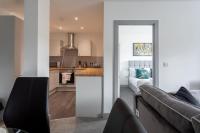Kuchyň nebo kuchyňský kout v ubytování Cosy 1 Bedroom Apartment in Leeds